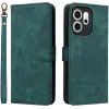 Coque portefeuille Phonesta Vintage Skin pour Oppo Reno14 F/FS - Vert