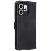 Coque portefeuille Phonesta Vintage Skin pour Oppo Reno14 F/FS - Noir 7