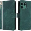 Coque portefeuille Phonesta Vintage Skin pour Fairphone 6 - Vert