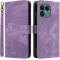 Coque portefeuille Phonesta Vintage Skin pour Fairphone 6 - Violet