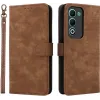 Coque portefeuille Phonesta Vintage Skin pour Oppo A5/A5m - Marron