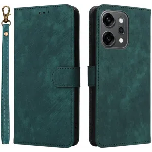 Coque portefeuille Phonesta Vintage Skin pour Oppo Reno14 - Vert