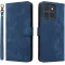Coque portefeuille Phonesta Vintage Skin pour Motorola Edge 70 - Bleu