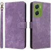 Coque portefeuille Phonesta Vintage Skin pour Motorola Moto G06/G06 Power - Violet