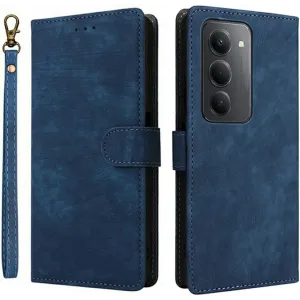 Coque portefeuille Phonesta Vintage Skin pour Xiaomi Redmi 15 - Bleu