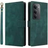 Coque portefeuille Phonesta Vintage Skin pour Xiaomi Redmi 15 - Vert