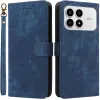 Coque portefeuille Phonesta Vintage Skin pour Xiaomi Poco F8 Pro - Bleu
