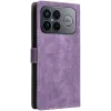 Coque portefeuille Phonesta Vintage Skin pour Xiaomi Poco F8 Ultra - Violet 8