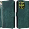 Coque portefeuille Phonesta Vintage Skin pour Motorola Moto G86 - Vert