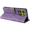 Coque portefeuille Phonesta Vintage Skin pour Motorola Moto G86 - Violet 5