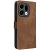 Coque portefeuille Phonesta Vintage Skin pour Oppo Find X9 - Marron 6
