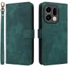 Coque portefeuille Phonesta Vintage Skin pour Oppo Find X9 - Vert 0