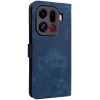 Coque portefeuille Phonesta Vintage Skin pour Oppo Find X9 Pro - Bleu 7