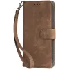 Coque portefeuille Phonesta Vintage Skin pour Samsung Galaxy S26 Ultra - Marron 6