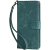 Coque portefeuille Phonesta Vintage Skin pour Samsung Galaxy S26 Ultra - Vert 6