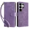 Coque portefeuille Phonesta Vintage Skin pour Samsung Galaxy S26 Ultra - Violet