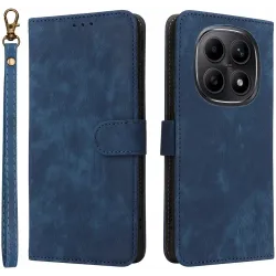Coque portefeuille Phonesta Vintage Skin pour Xiaomi Redmi Note 15 4G/5G / Xiaomi Poco M8 - Bleu