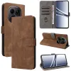 Coque portefeuille Phonesta Vintage Skin pour Xiaomi Redmi Note 15 4G/5G / Xiaomi Poco M8 - Marron 6