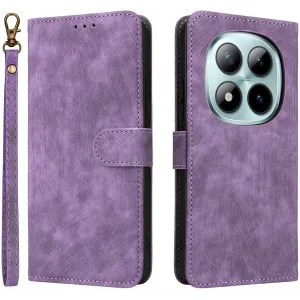 Coque portefeuille Phonesta Vintage Skin pour Xiaomi Redmi Note 15 Pro 5G - Violet