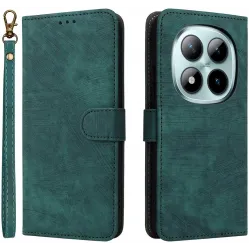 Coque portefeuille Phonesta Vintage Skin pour Xiaomi Redmi Note 15 Pro Plus / Xiaomi Poco M8 Pro - Vert