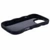 Coque arrière en silicone Phonesta Wavy pour Apple iPhone 16 Pro Max - Noir 4