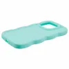 Coque arrière en silicone Phonesta Wavy pour Xiaomi 14T - Vert menthe 5