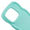 Coque arrière en silicone Phonesta Wavy pour Xiaomi 14T - Vert menthe 6