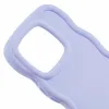 Coque arrière en silicone Phonesta Wavy pour Xiaomi 14T - Violet 6