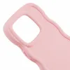 Coque arrière en silicone Phonesta Wavy pour Xiaomi 14T - Rose 6