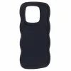 Coque arrière en silicone Phonesta Wavy pour Xiaomi 14T - Noir 3