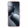 Coque arrière en silicone Phonesta Wavy pour Xiaomi 14T Pro - Rose 2
