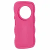 Coque arrière en silicone Phonesta Wavy pour Xiaomi Redmi 14C / Xiaomi Poco C75 - Hot Pink 3