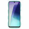 Coque arrière en silicone Phonesta Wavy pour Xiaomi Redmi 14C / Xiaomi Poco C75 - Vert menthe 1