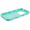 Coque arrière en silicone Phonesta Wavy pour Xiaomi Redmi 14C / Xiaomi Poco C75 - Vert menthe 3