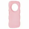 Coque arrière en silicone Phonesta Wavy pour Xiaomi Redmi 14C / Xiaomi Poco C75 - Rose 3