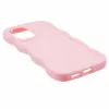 Coque arrière en silicone Phonesta Wavy pour Samsung Galaxy A16 - Rose 4