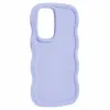 Coque arrière en silicone Phonesta Wavy pour Samsung Galaxy A36/A56 - Violet 3