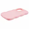 Coque arrière en silicone Phonesta Wavy pour Samsung Galaxy A36/A56 - Rose 5