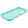 Coque arrière en silicone Phonesta Wavy pour Samsung Galaxy S24 FE - Vert menthe 4