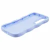 Coque arrière en silicone Phonesta Wavy pour Samsung Galaxy S25/S24 - Violet 5