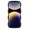 Coque arrière en silicone Phonesta Wavy pour Xiaomi Redmi Note 14 Pro 4G - Noir 2