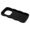 Coque arrière en silicone Phonesta Wavy pour Xiaomi Redmi Note 14 Pro 4G - Noir 6