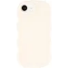 Coque arrière en silicone Phonesta Wavy pour Apple iPhone 17e/16e - Beige