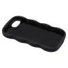 Coque arrière en silicone Phonesta Wavy pour Apple iPhone 17e/16e - Noir 6