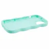 Coque arrière en silicone Phonesta Wavy pour Apple iPhone 15 - Vert menthe 4