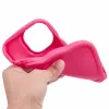 Coque arrière en silicone Phonesta Wavy pour Apple iPhone 15 Pro - Hot Pink 7