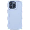 Coque arrière en silicone Phonesta Wavy pour Apple iPhone 15 Pro - Violet
