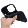 Coque arrière en silicone Phonesta Wavy pour Apple iPhone 15 Pro Max - Noir 7