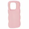 Coque arrière en silicone Phonesta Wavy pour Xiaomi Redmi Note 14 4G - Rose 3