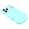 Coque arrière en silicone Phonesta Wavy pour Apple iPhone 17 Pro Max - Vert menthe 4
